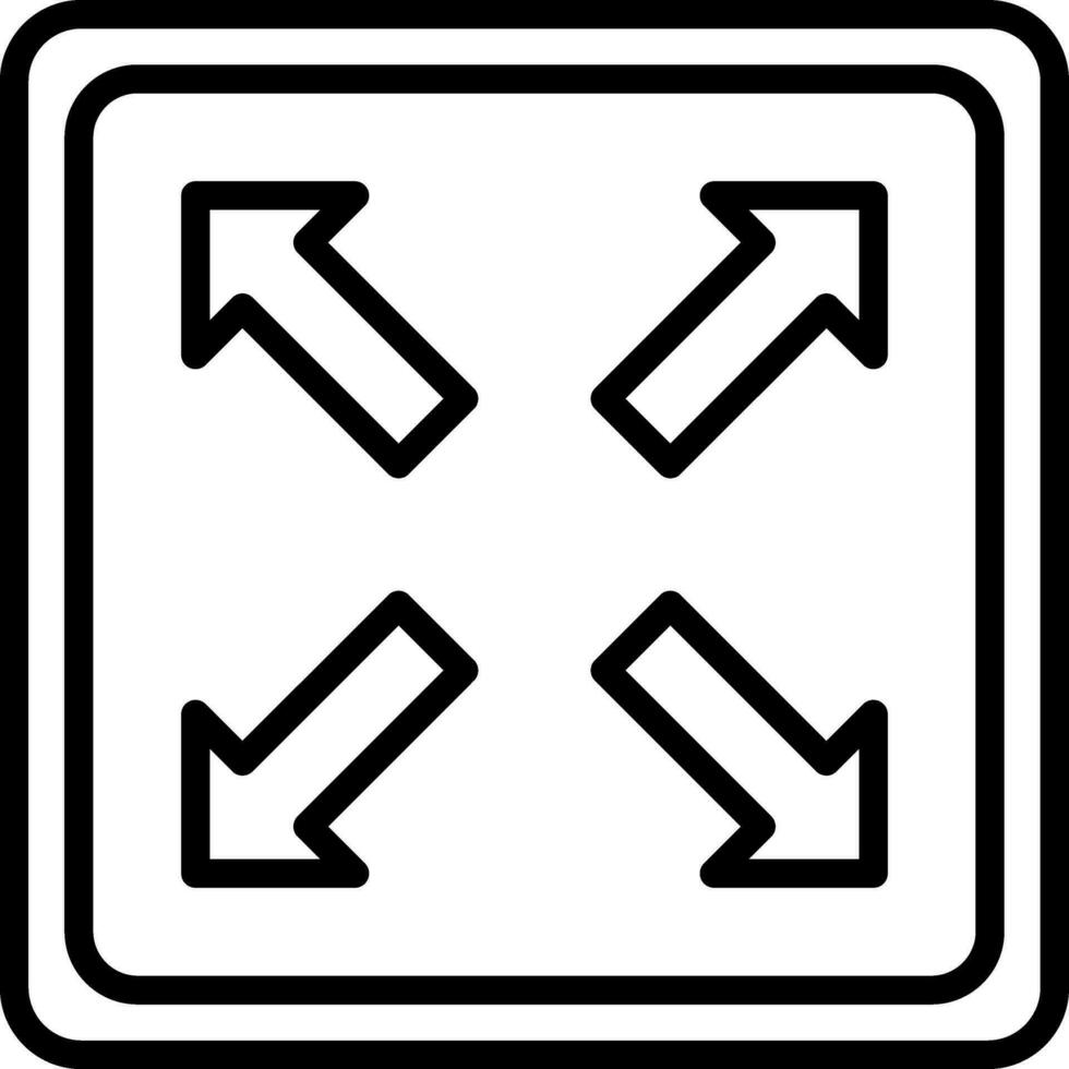 Expand Vector Icon Design