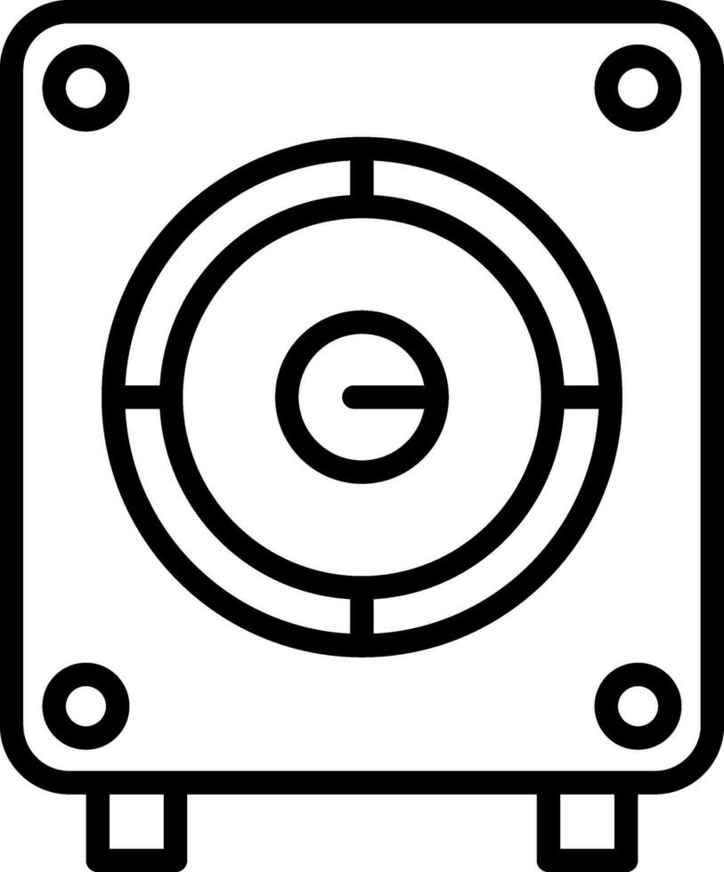 Woofer Vector Icon Design