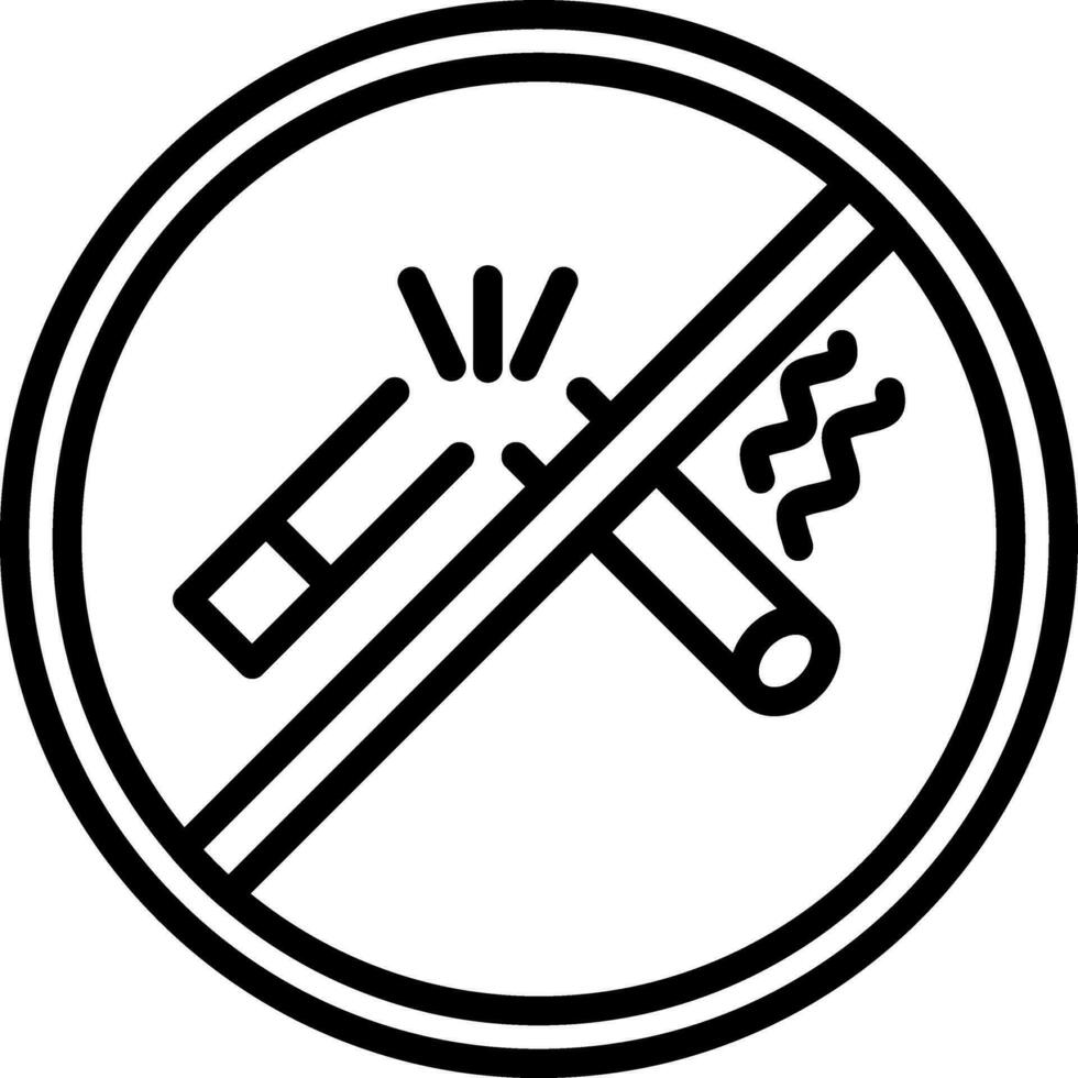 Prohibited Vector Icon Design