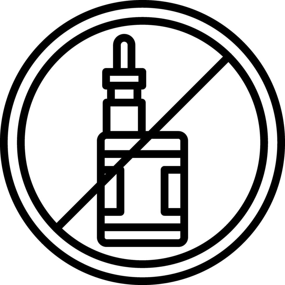 Quit Smoking Vector Icon Design