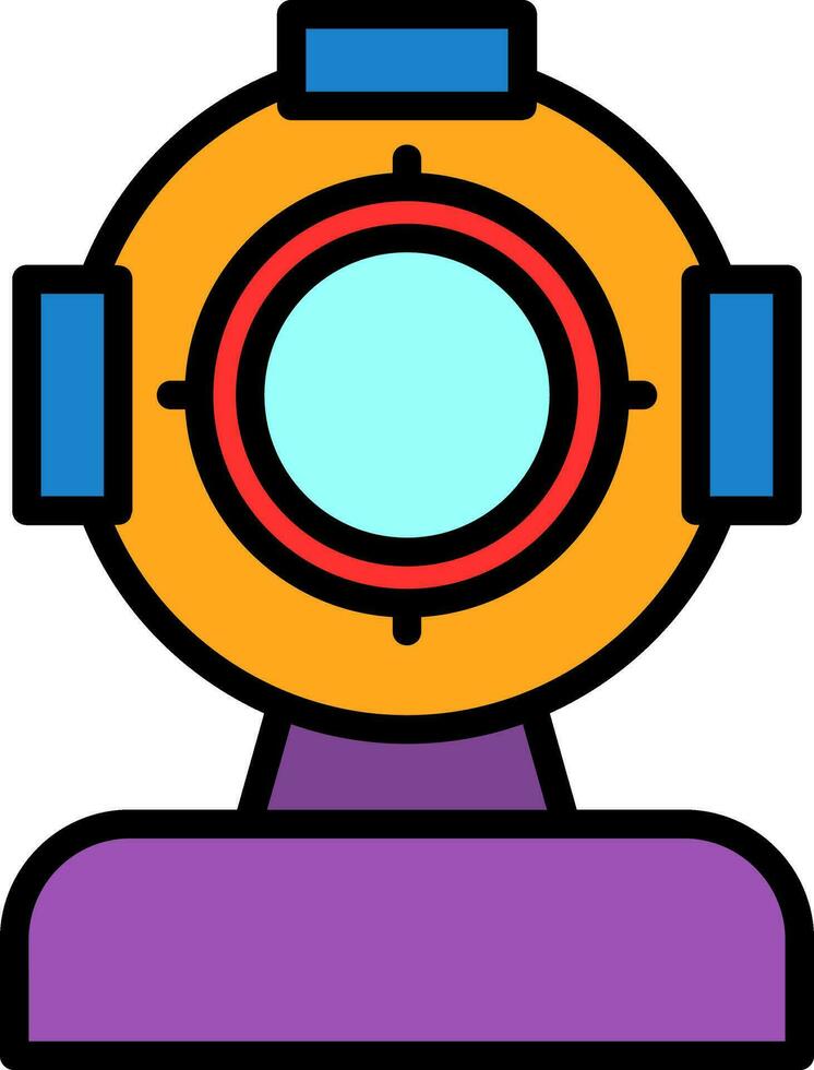 Helmet Vector Icon Design