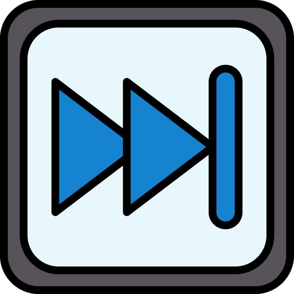 Next Button Vector Icon Design