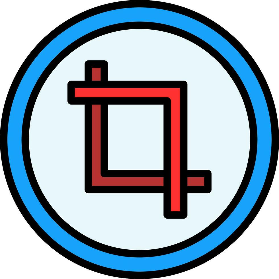 Crop Vector Icon Design