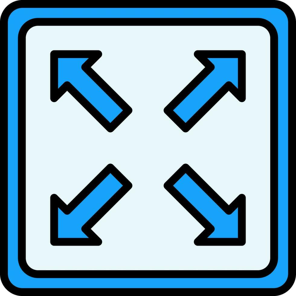 Expand Vector Icon Design