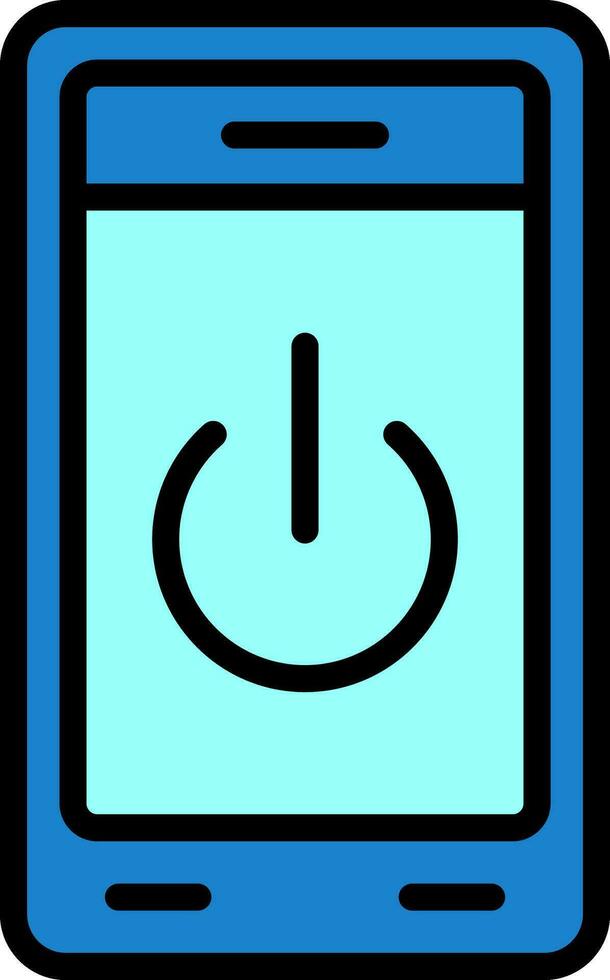 Power Off Vector Icon Design