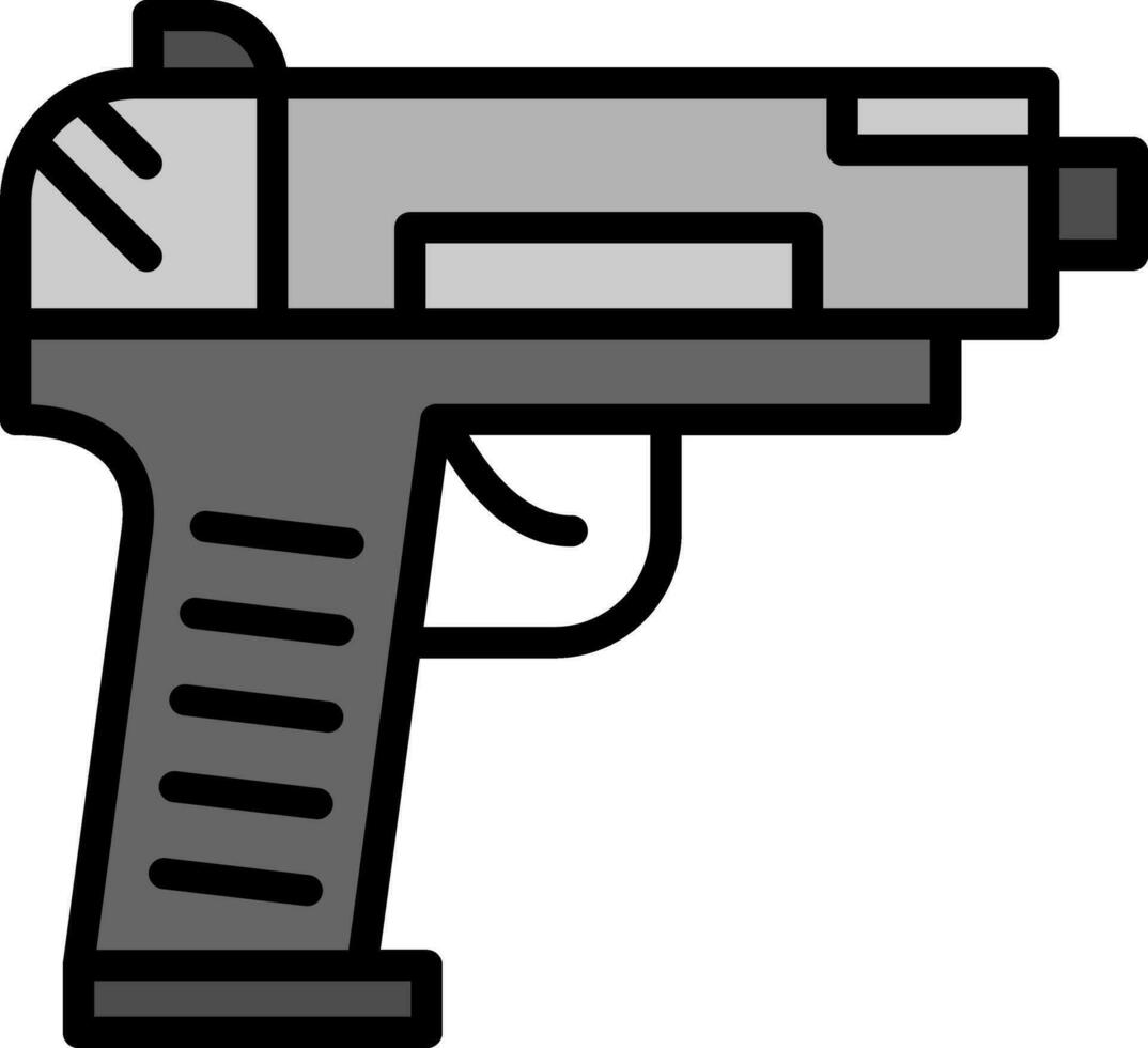 diseño de icono de vector de pistola