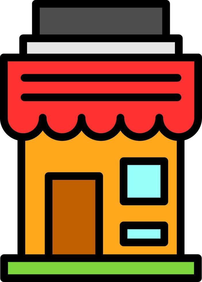 diseño de icono de vector de tienda