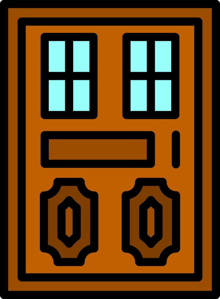 Door Vector Icon Design