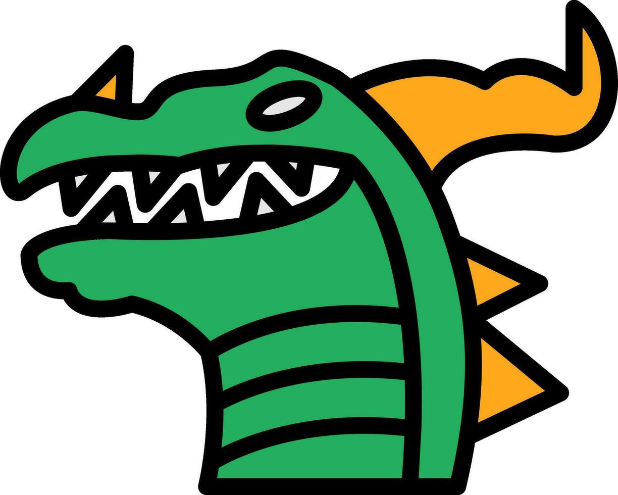 Dragon Vector Icon Design