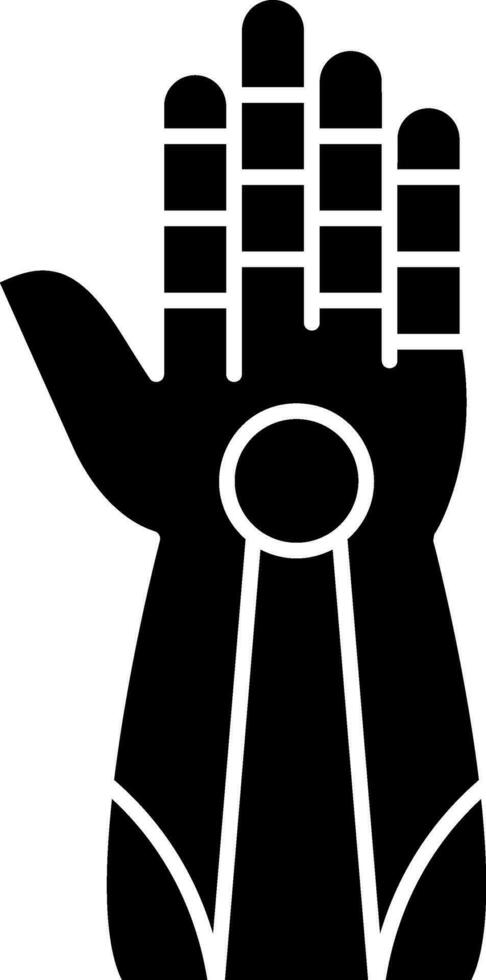 Gauntlet Vector Icon Design