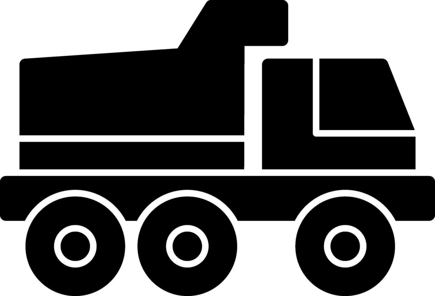 Toy Truck Vector Icon Design