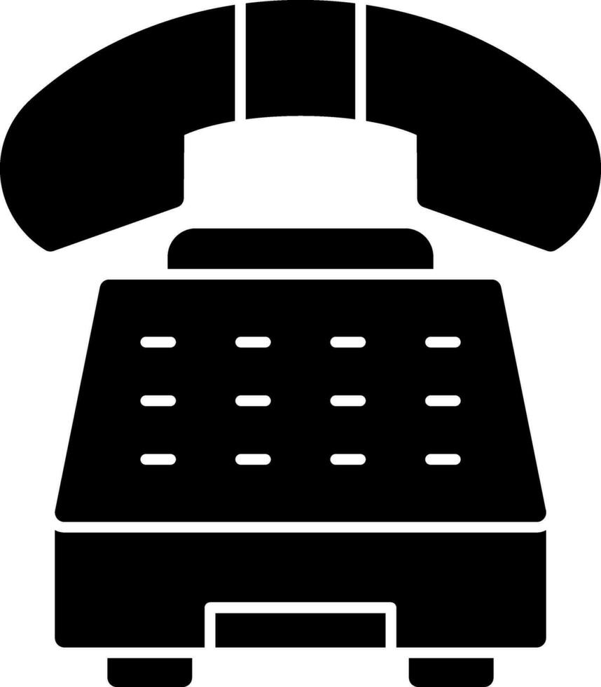 Telephone Vector Icon Design