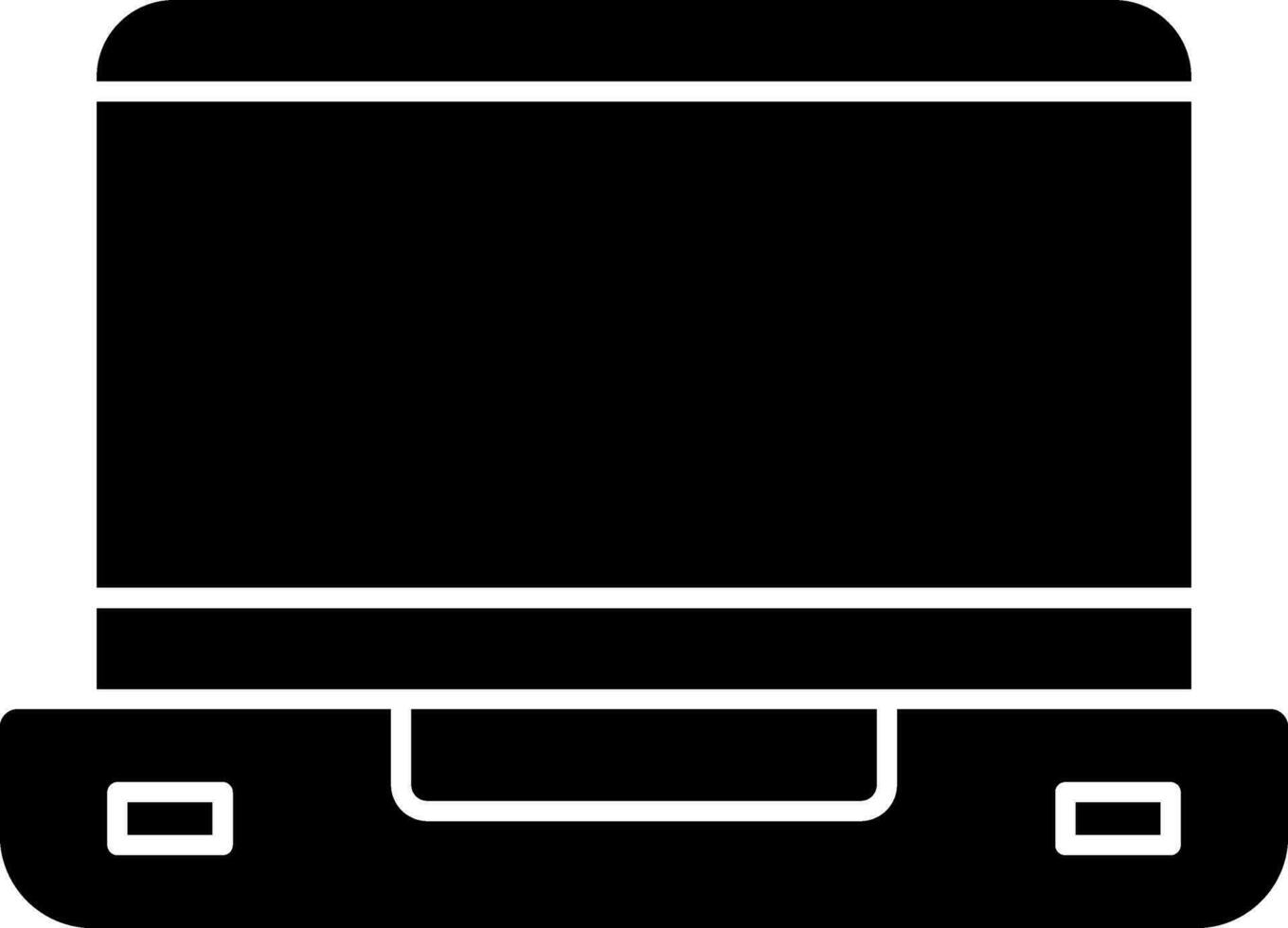 Laptop Vector Icon Design