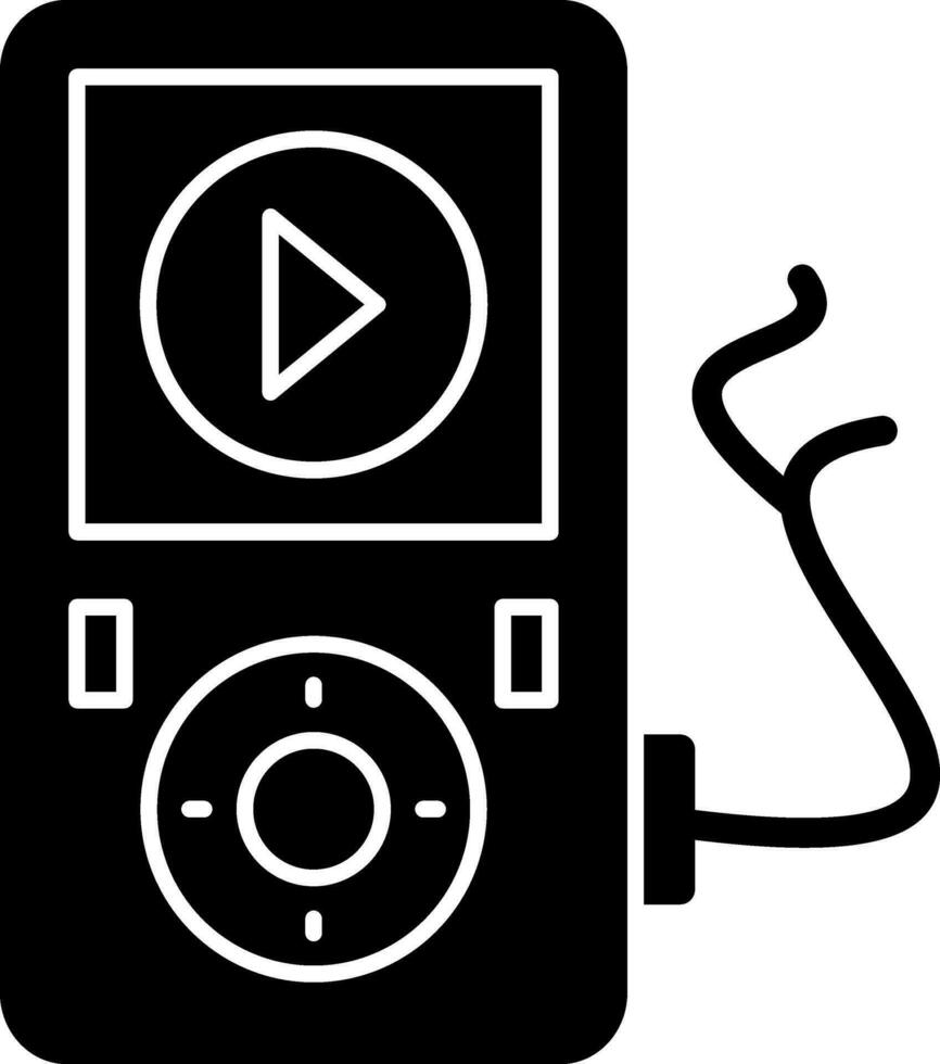 Mp4 Player Vector Icon Design
