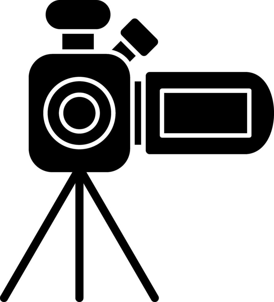 Video Camera Vector Icon Design