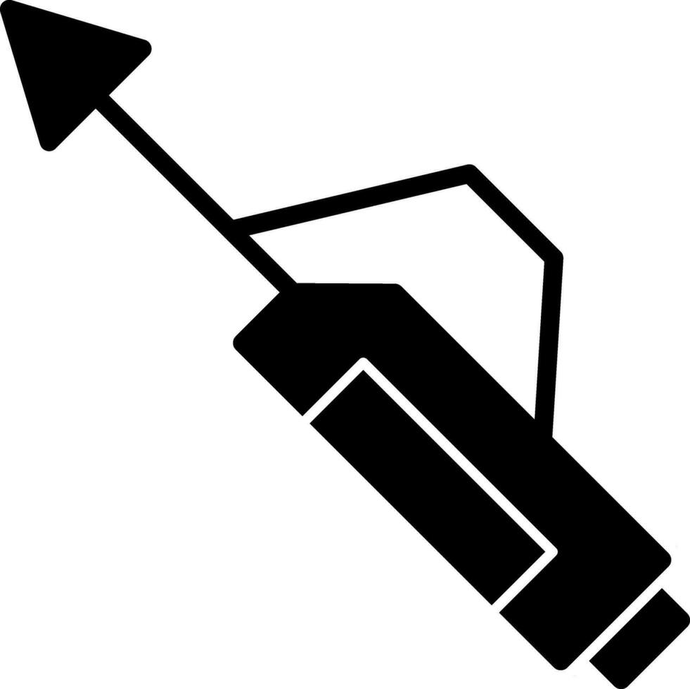 Harpoon Vector Icon Design