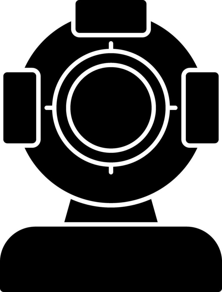 Helmet Vector Icon Design