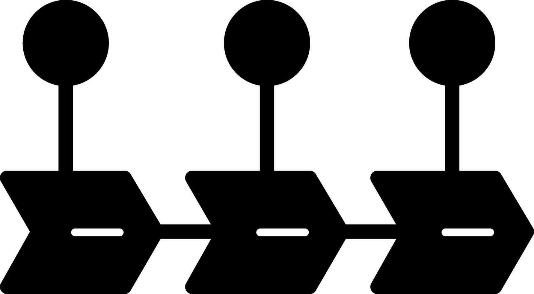 Value Chain Vector Icon Design