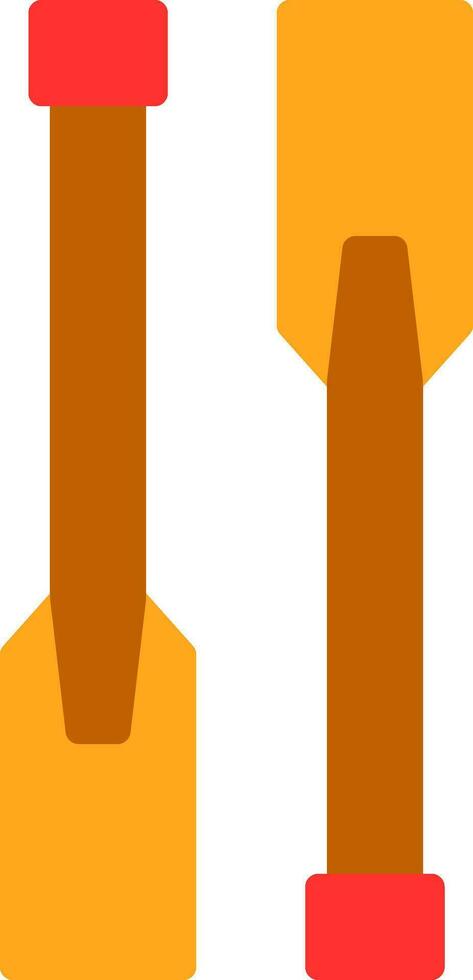Paddles Vector Icon Design