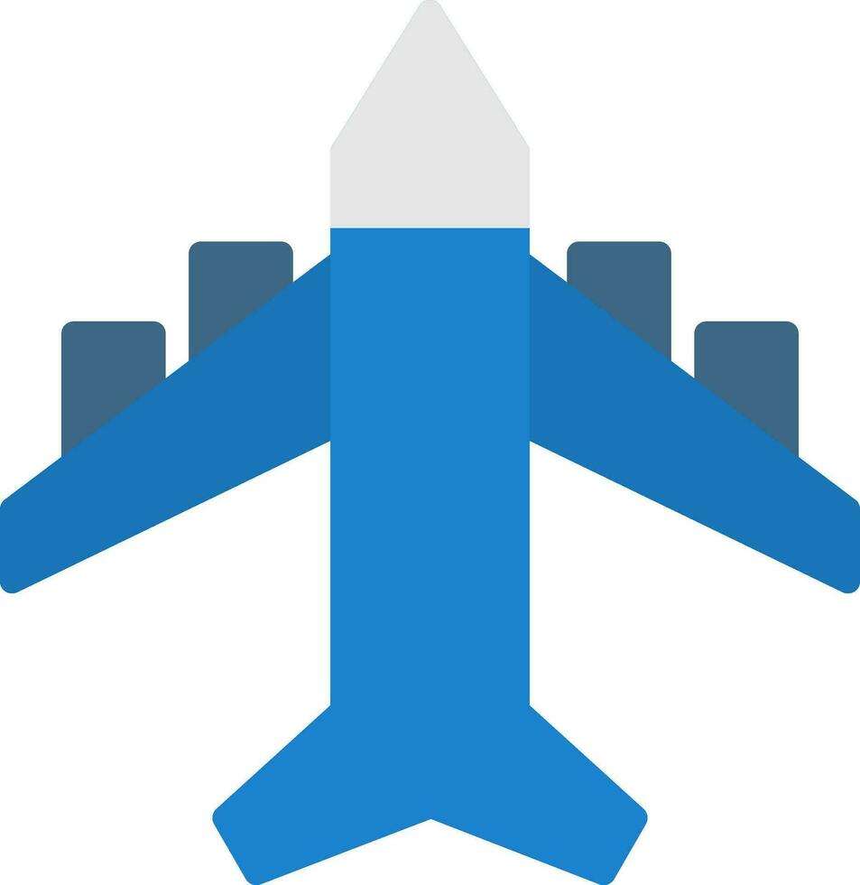 diseño de icono de vector de avión