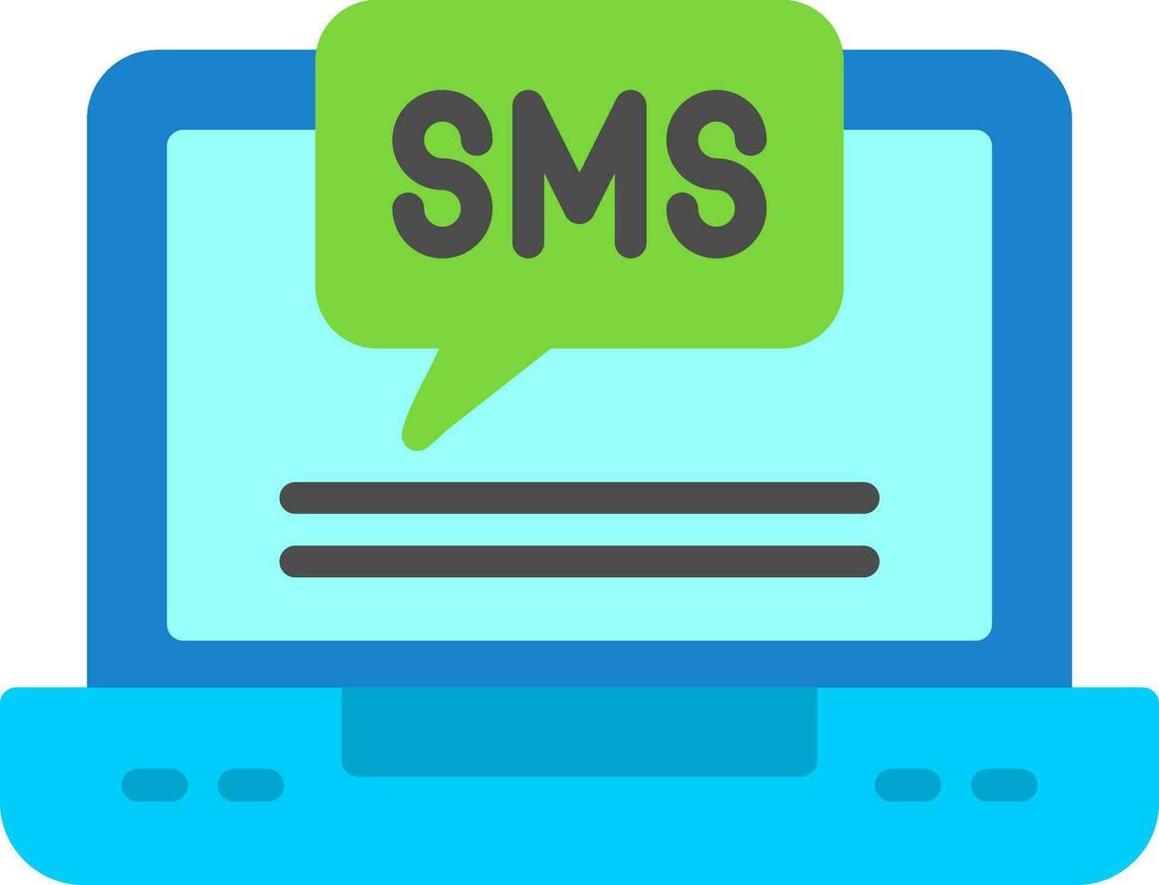 Sms Vector Icon Design