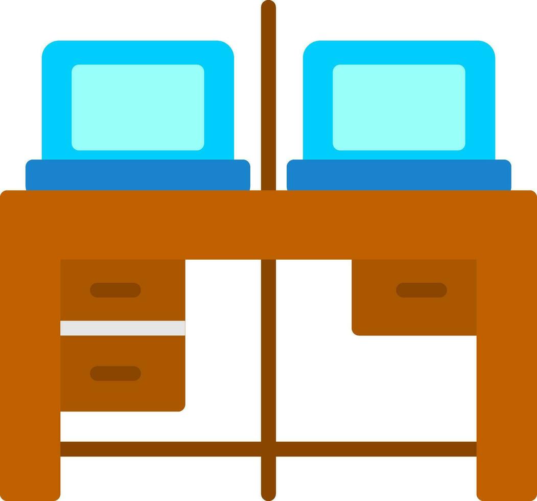 Work Space Vector Icon Design