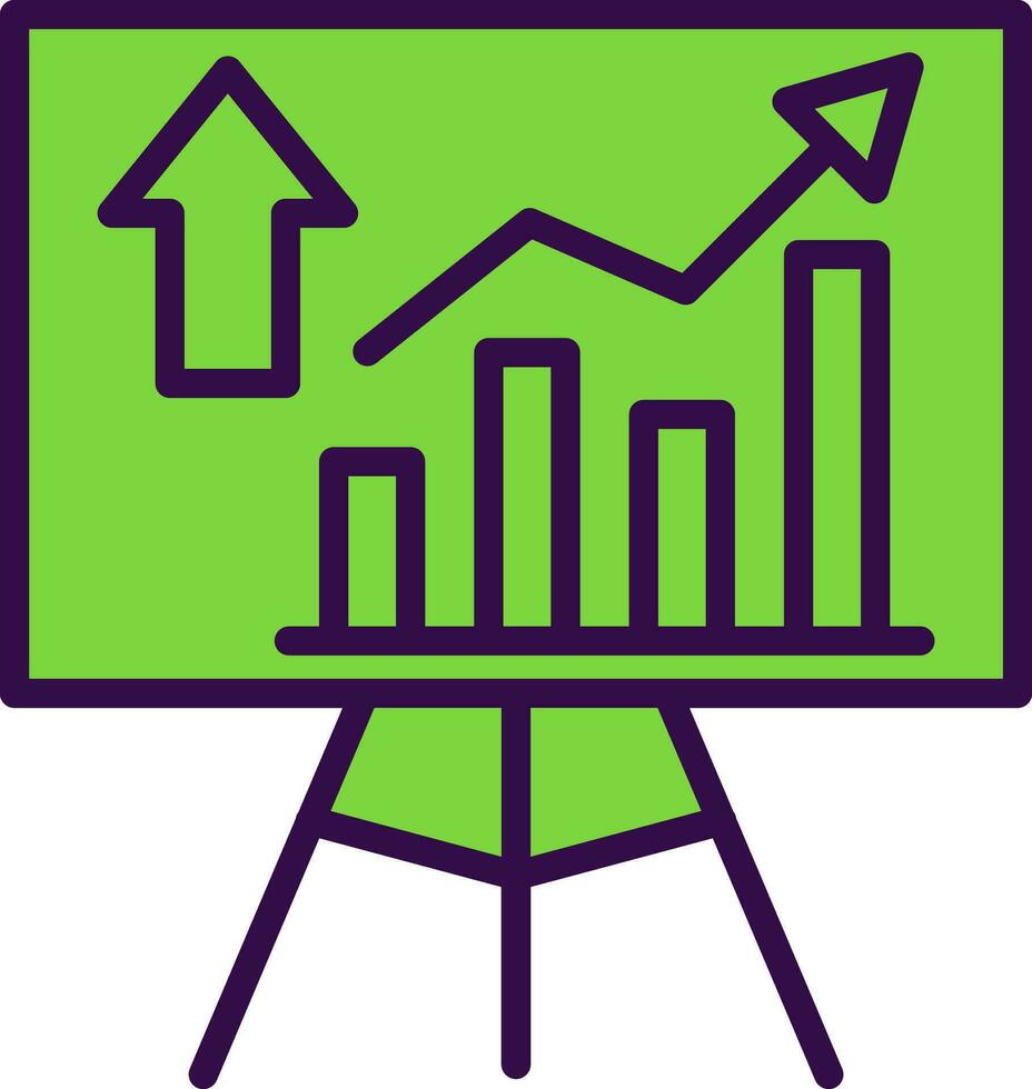 Chart Vector Icon Design