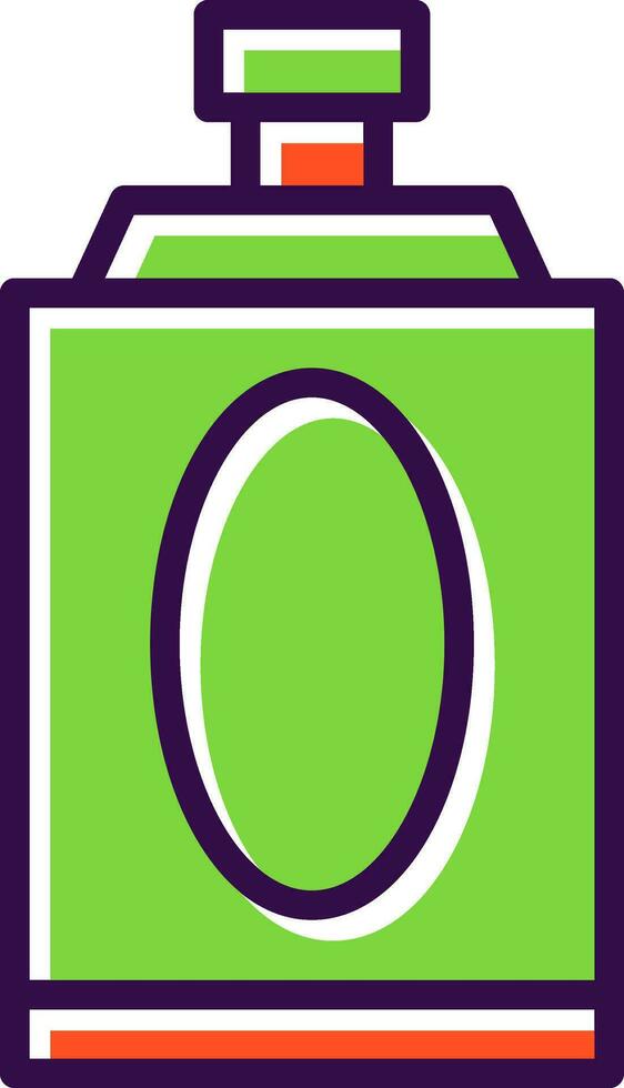 Hip Flask Vector Icon Design