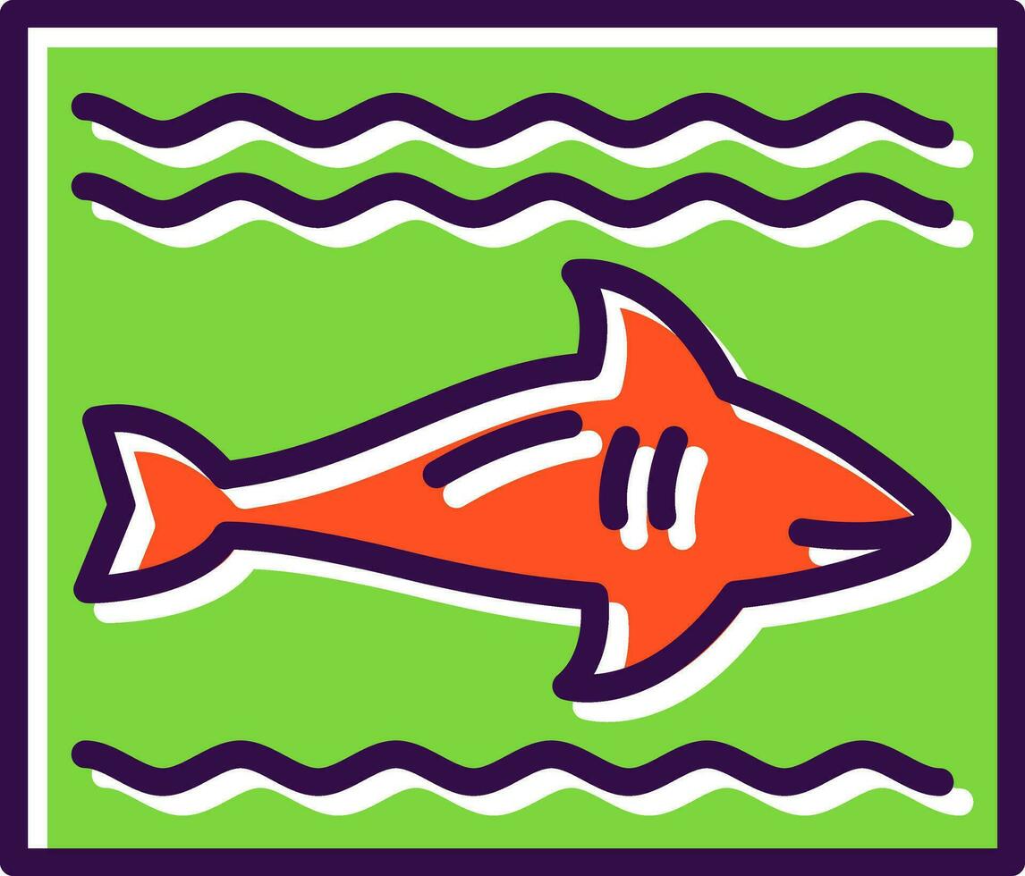 Shark Vector Icon Design