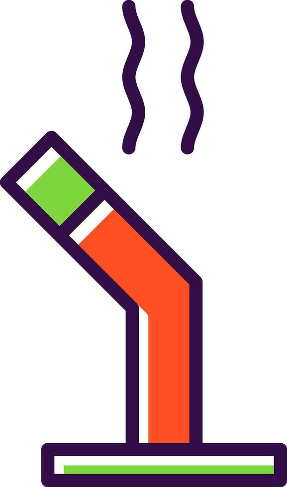 Cigarette But Vector Icon Design
