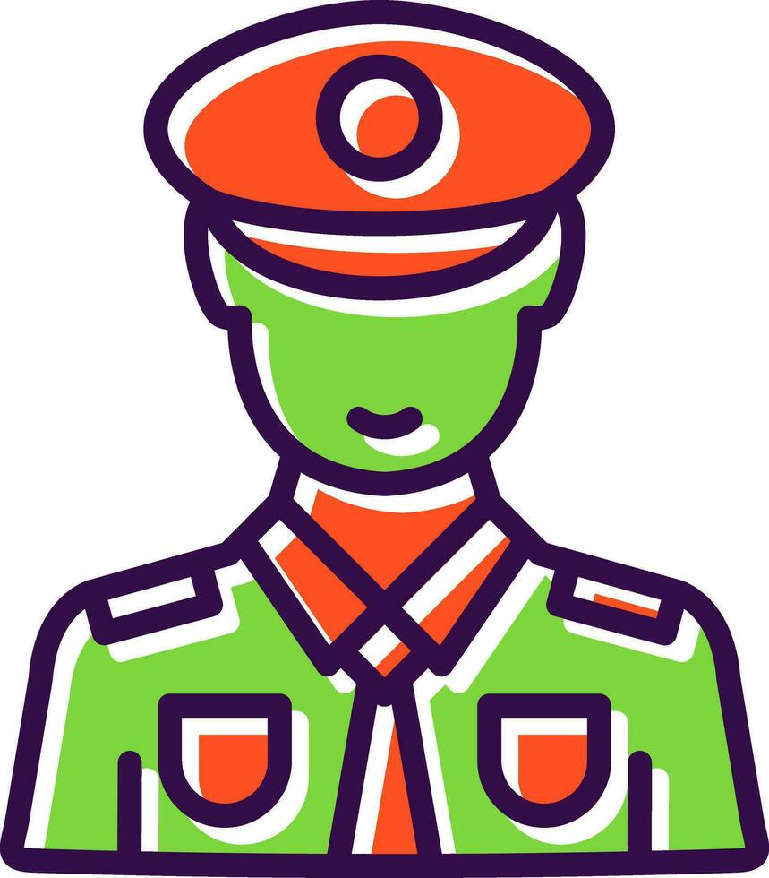 Police Vector Icon Design