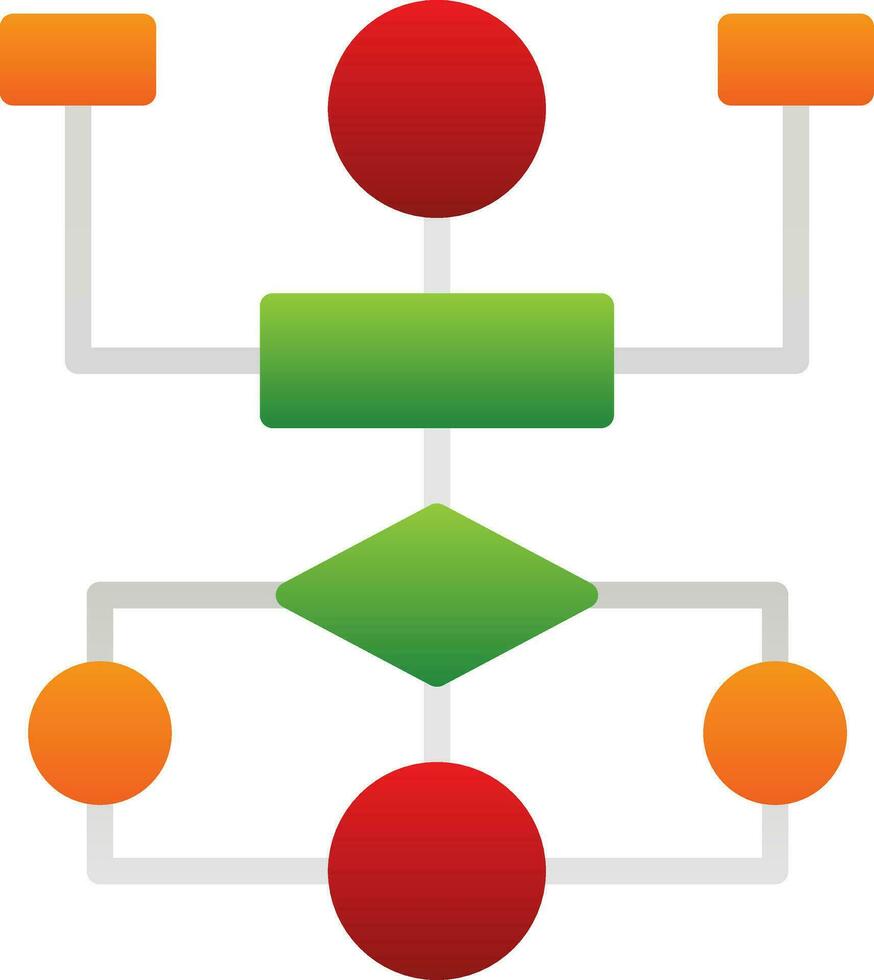 Flow Chart Vector Icon Design 27552218 Vector Art at Vecteezy