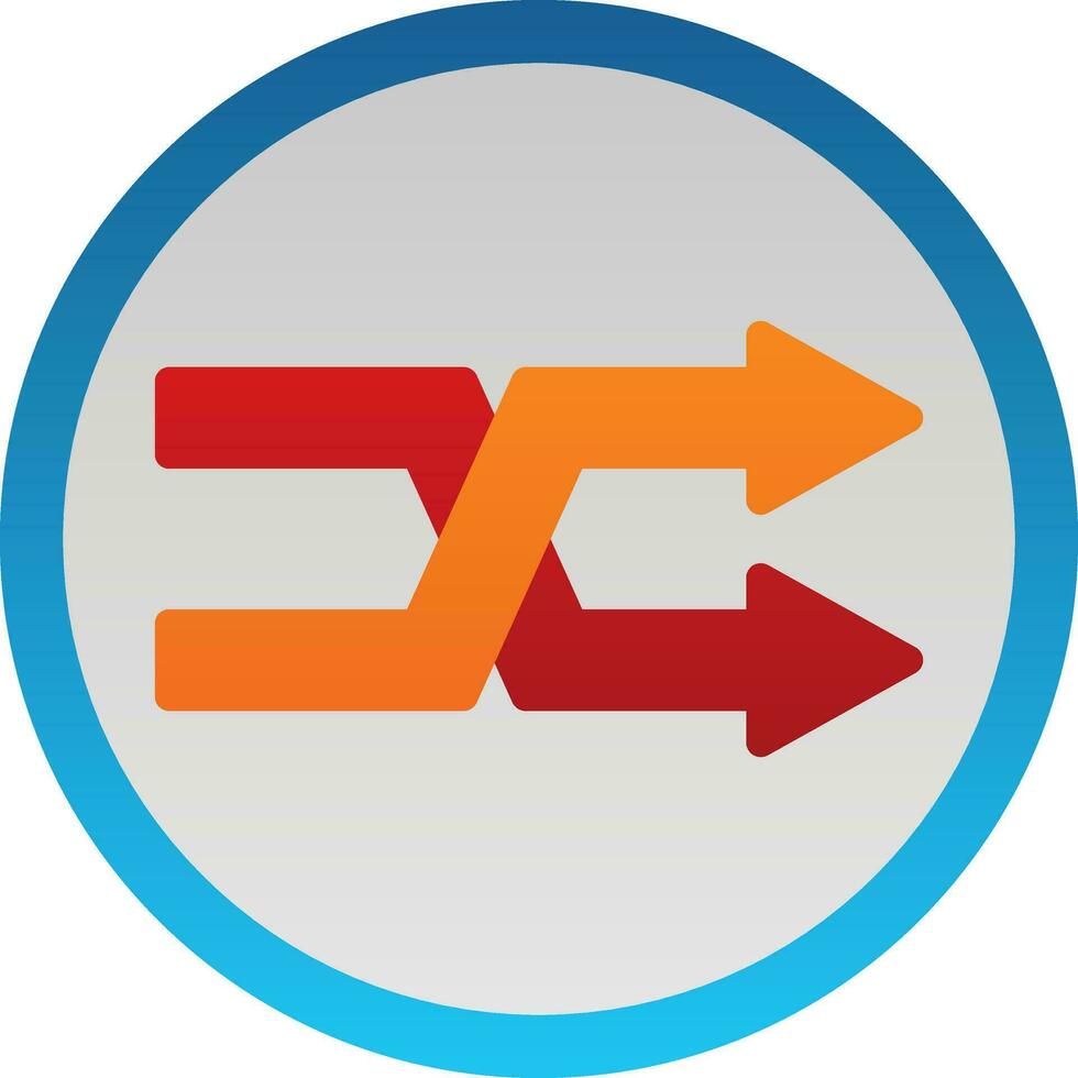 Shuffle Vector Icon Design