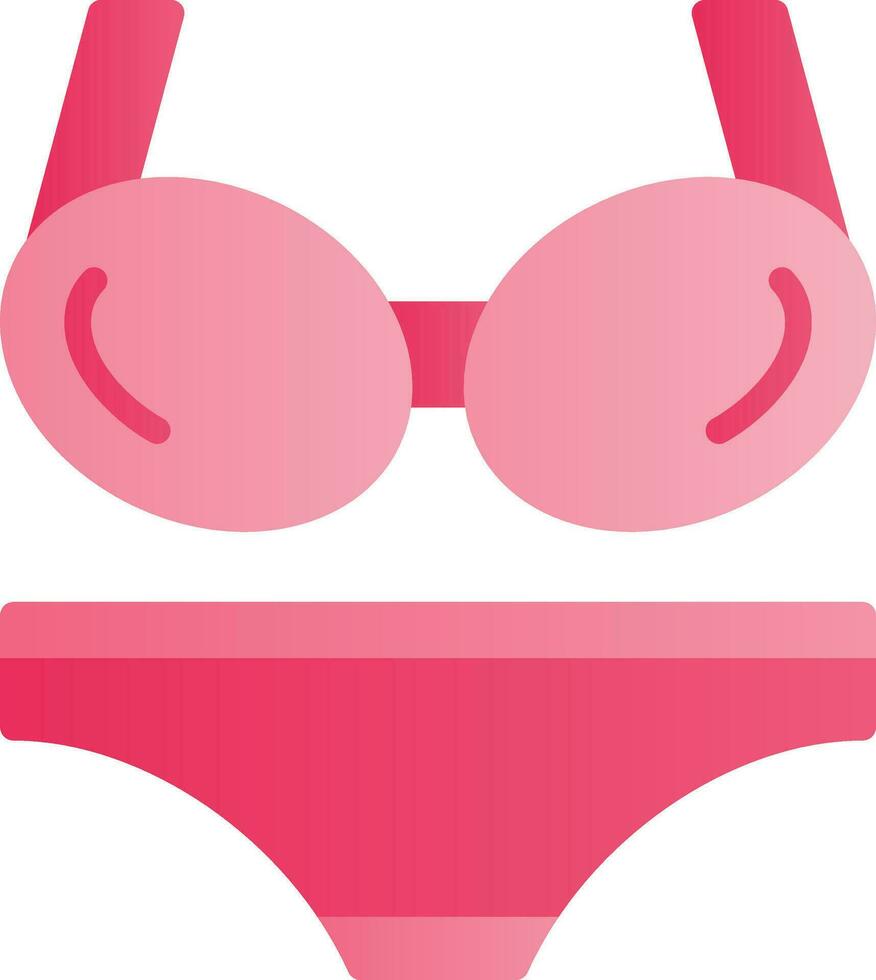 Bikini Vector Icon Design