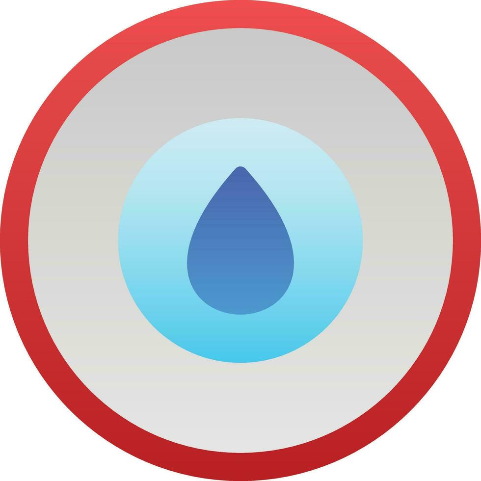 Waterdrop Vector Icon Design