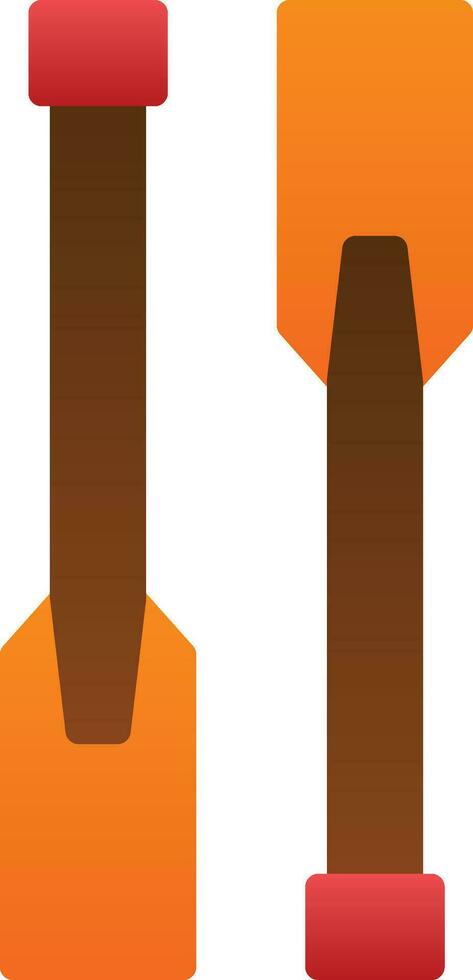 Paddles Vector Icon Design