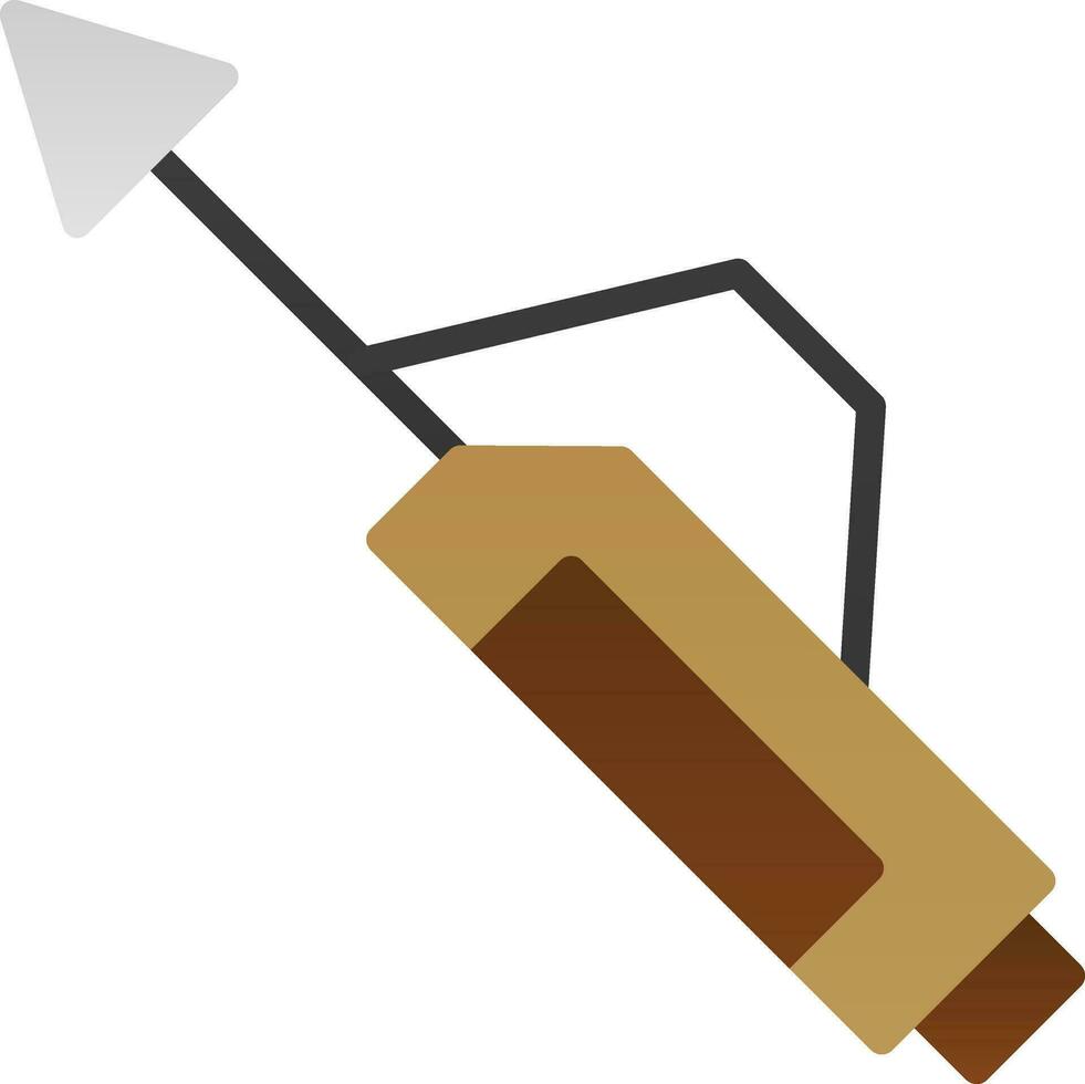Harpoon Vector Icon Design