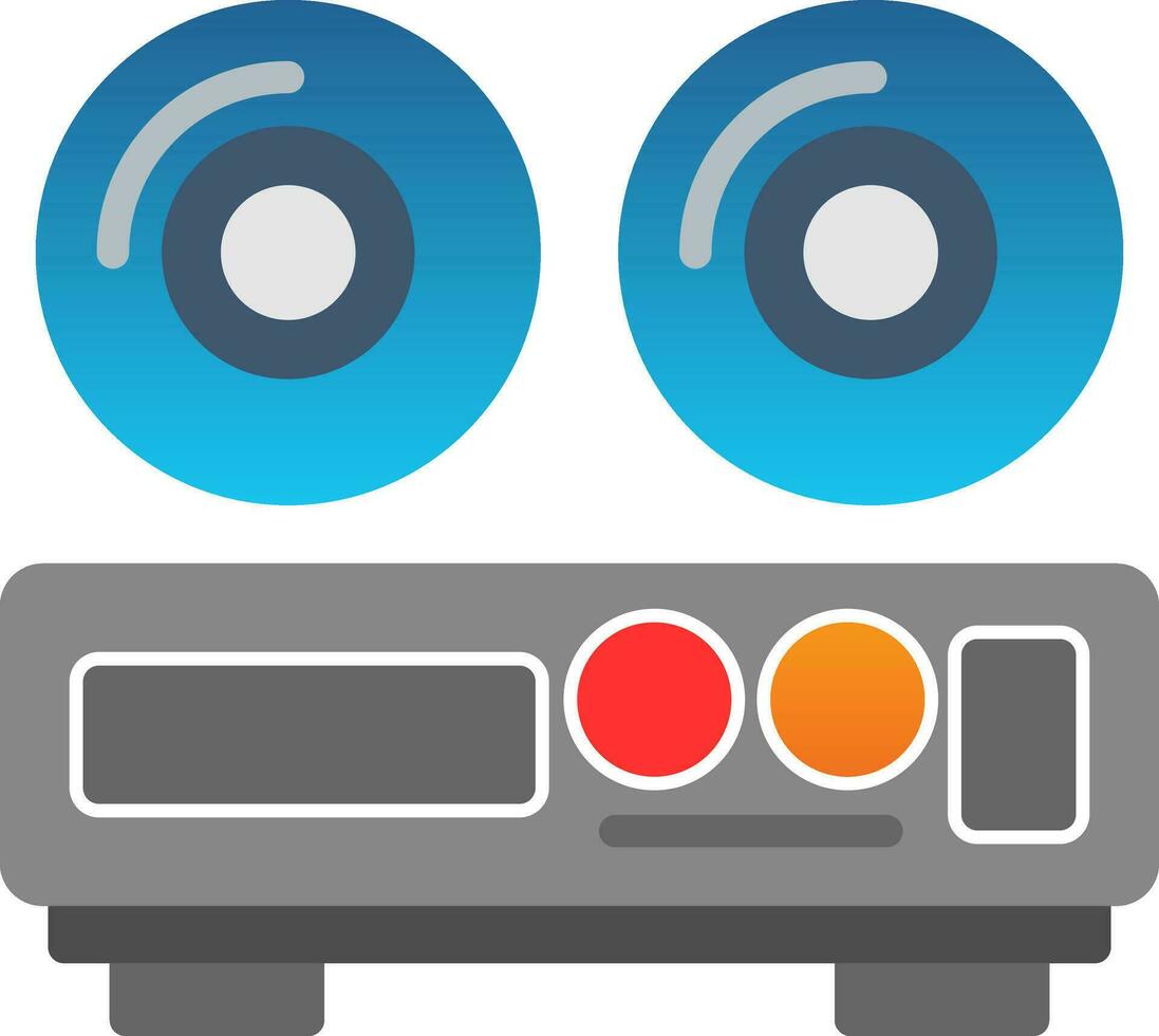 Dvd Player Vector Icon Design