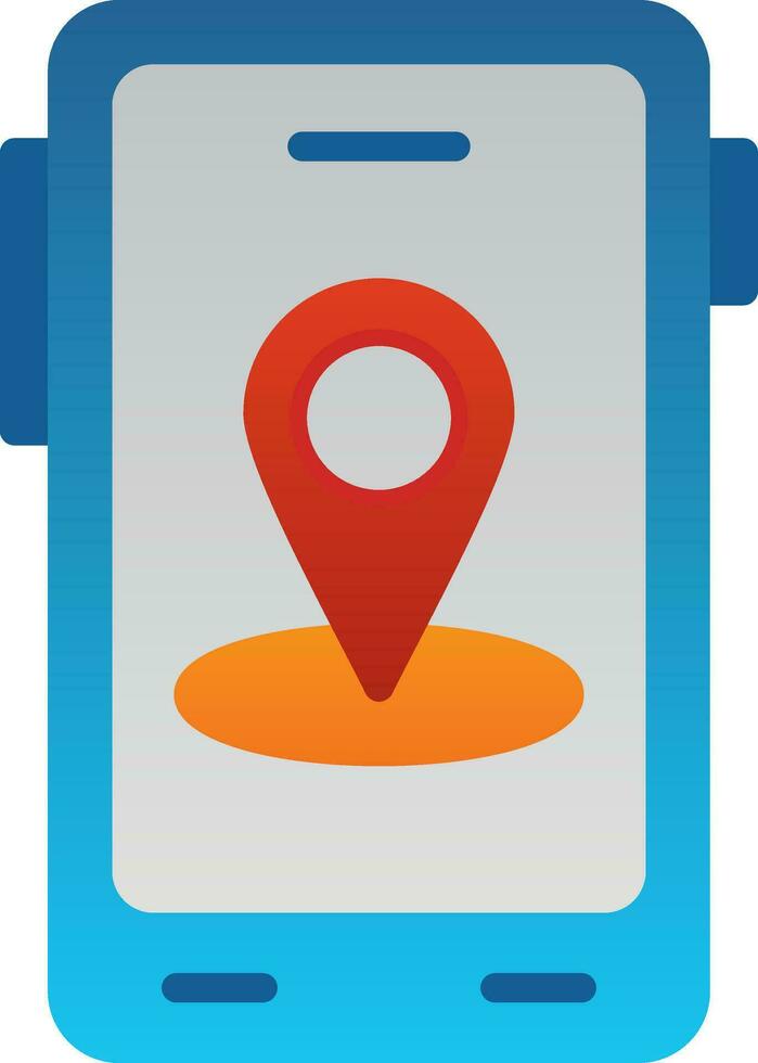 Gps Navigation Vector Icon Design