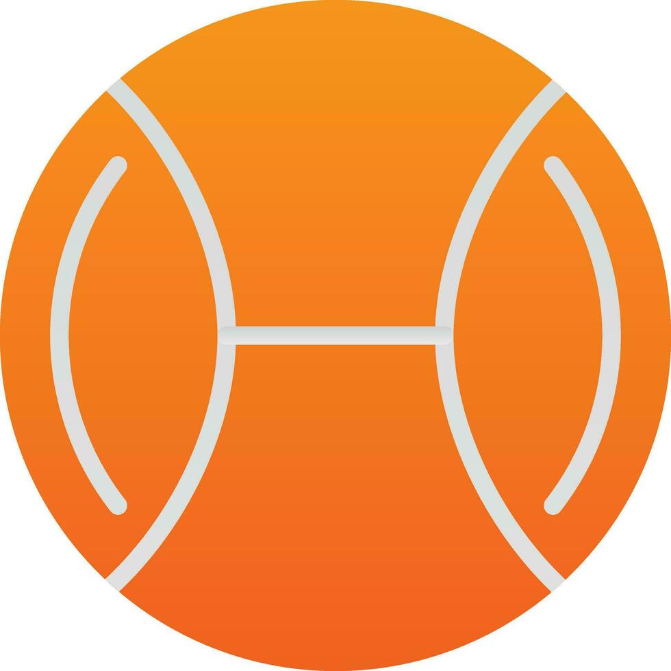 Basketball Vector Icon Design