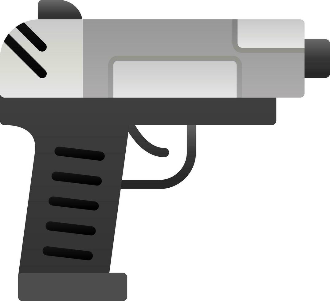 diseño de icono de vector de pistola