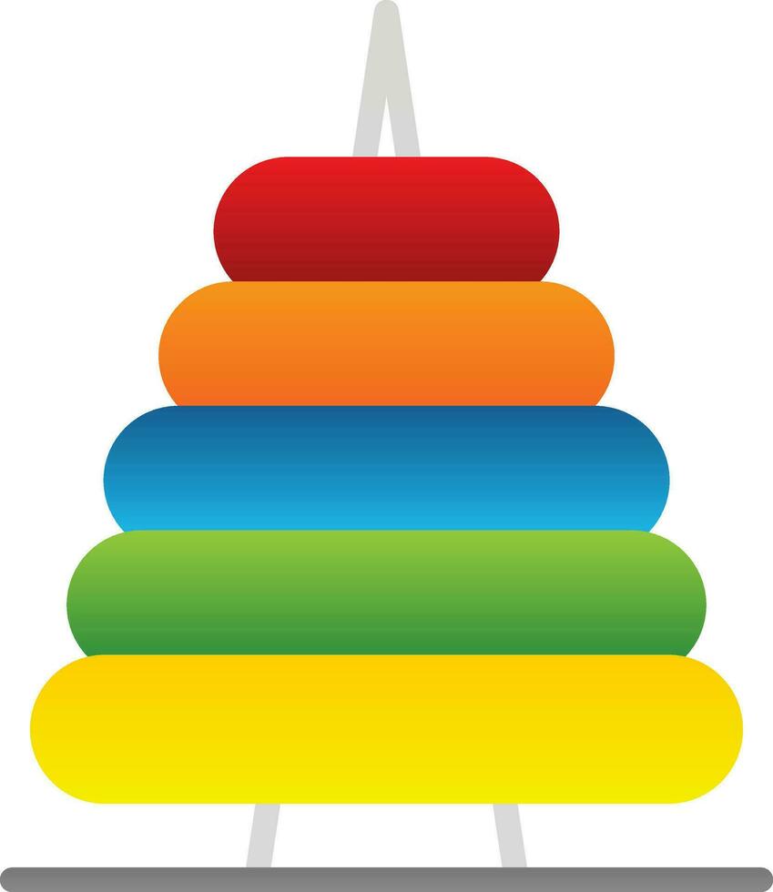 Rings Vector Icon Design