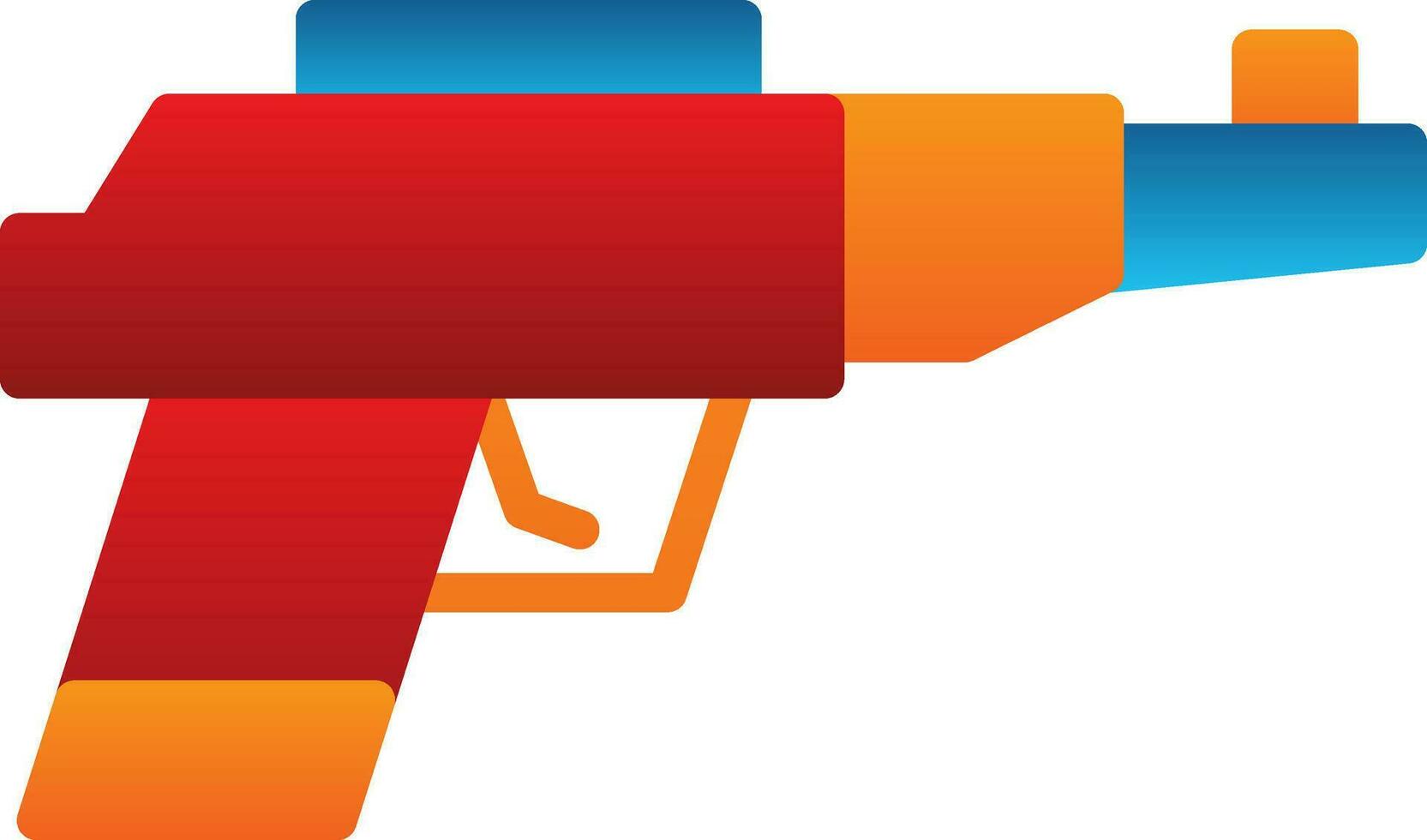 juguete pistola vector icono diseño