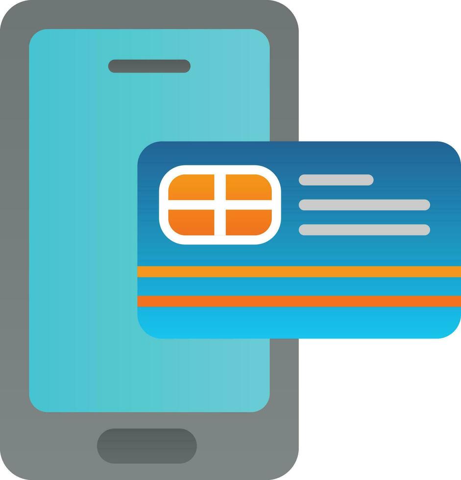 Mobile Payment Vector Icon Design