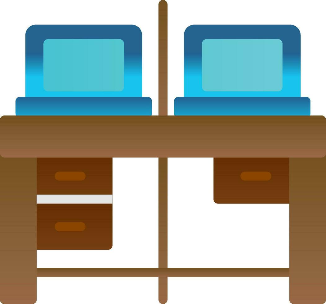 Work Space Vector Icon Design