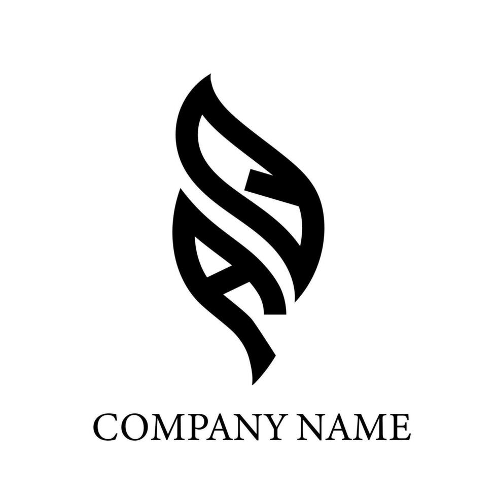 AQ letter logo design.AQ creative initial AQ letter logo design. AQ creative initials letter logo concept. vector