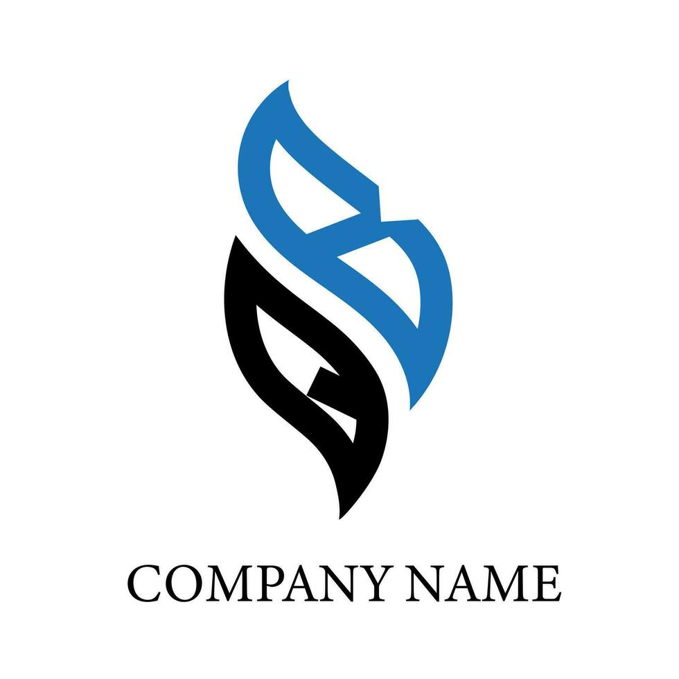 QB letter logo design.QB creative initial QB letter logo design. QB creative initials letter logo concept. vector