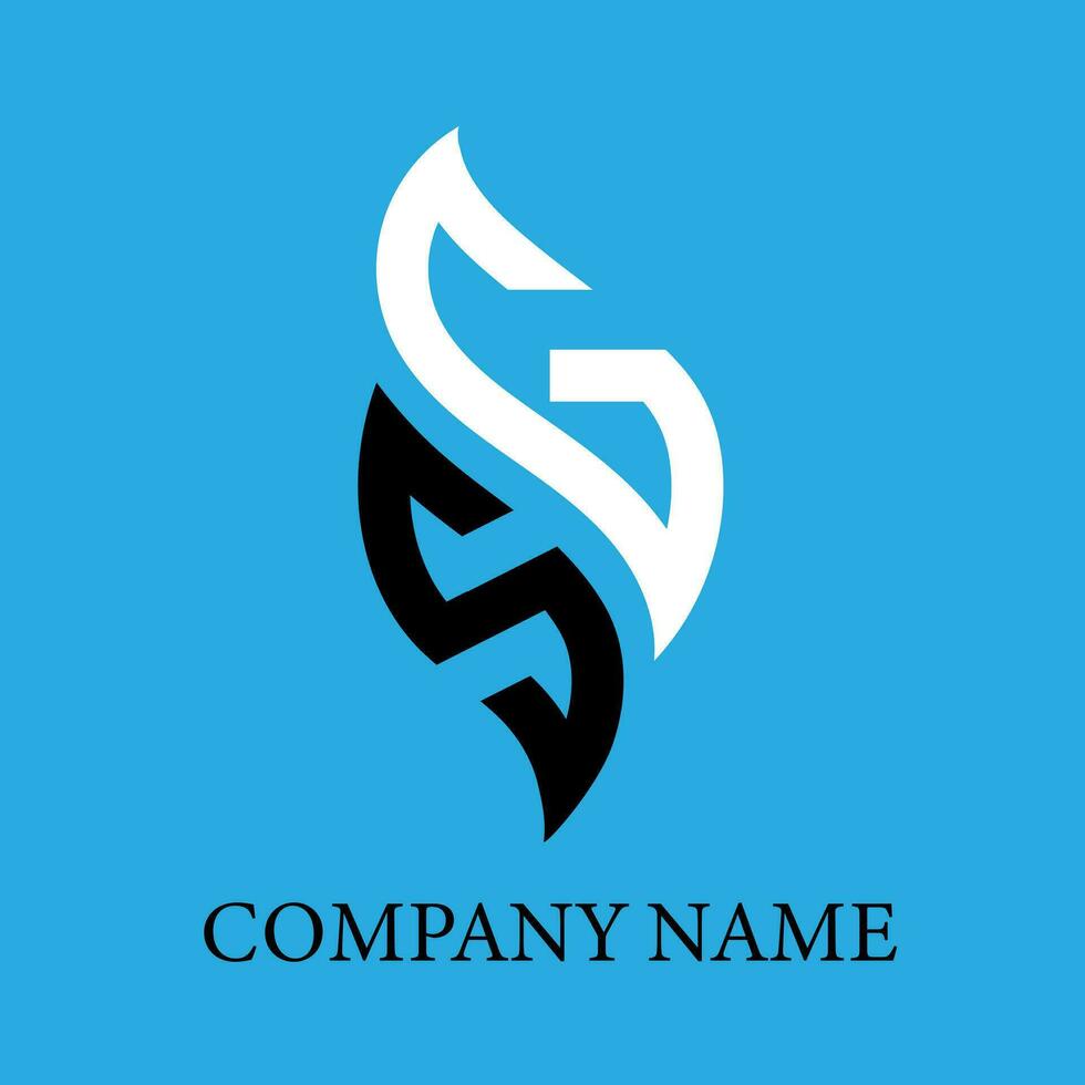 SG letter logo design.SG creative initial SG letter logo design. SG creative initials letter logo concept. vector