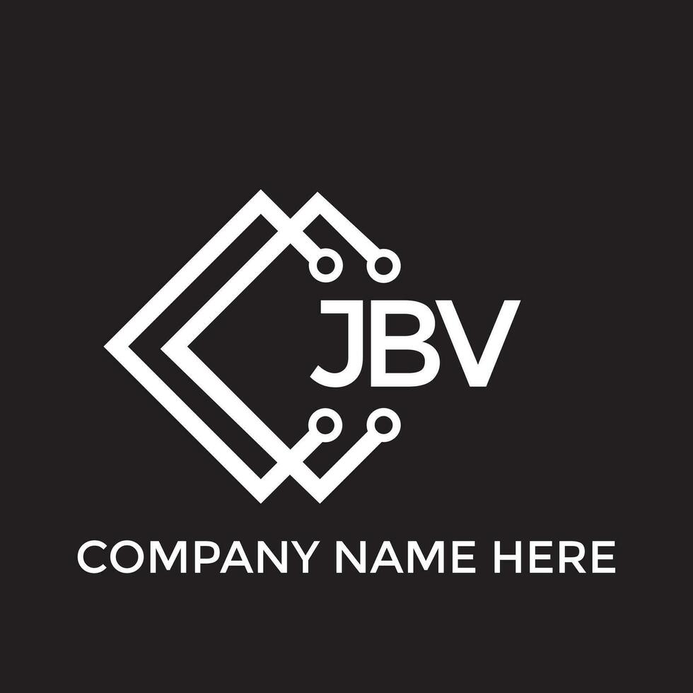 JBV letter logo design.JBV creative initial JBV letter logo design. JBV creative initials letter logo concept. vector