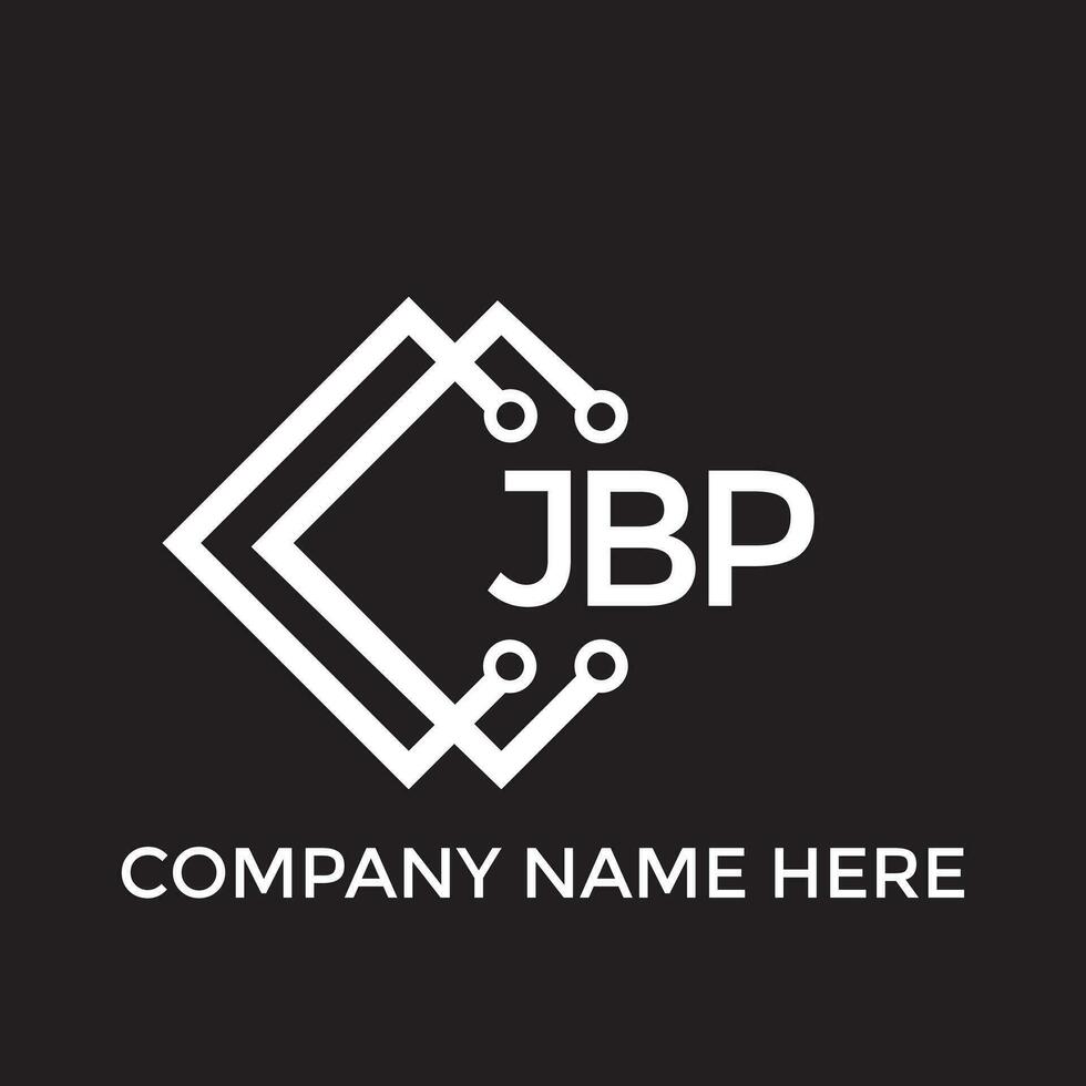 imprimirjbp letra logo diseño.jbp creativo inicial jbp letra logo diseño. jbp creativo iniciales letra logo concepto. vector